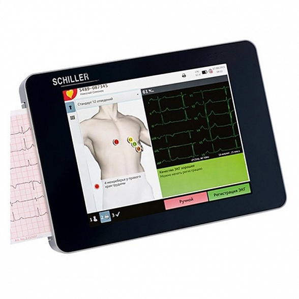 Электрокардиограф 6/12-канальный Cardiovit FT-1 ETM (программа измерений и интерпретации)