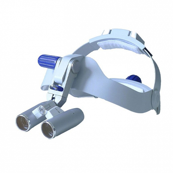 Лупа налобная EyeMag Pro S  4,0 х 500/450/300; 3,2 х 500; 3,3 х 450; 4,3 х 400; 3,5 х 400; 4,5 х 350; 3,6 х 350; 5,0 х 300