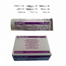 Лезвия хирургические одноразовые Beroblade (лезвия: 10, 11, 12, 20, 21, 22, 23, 24) (№10)