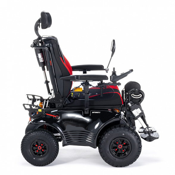 Инвалидная кресло-коляска с электроприводом OPTIMUS 2, комплектация RS