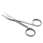 Ножницы остроконечные вертикально изогнутые, 100 мм ПТО Медтехника