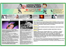 Отказ от алкоголя плакат глянцевый А1/А2 (глянцевый A2)