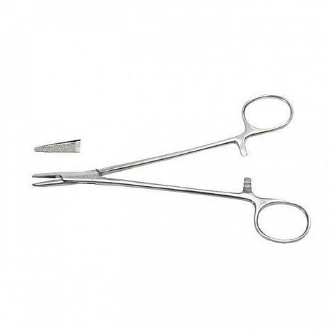 Иглодержатель сосудистый Mayo-Hegar 160 мм (по Майо-Гегару) Sammar