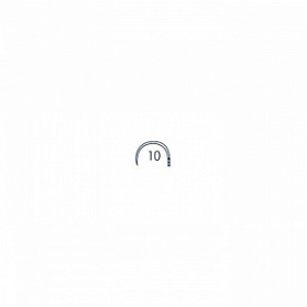 Игла хирургическая 10, серии PD-544 изогнутая 5/8 окружности Medicor