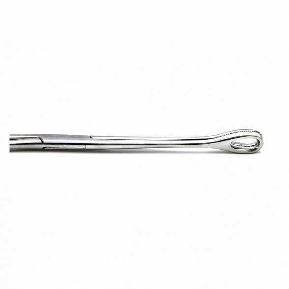 Щипцы для удаления плодного яйца с кремальерой, прямые, с шириной губок 12 мм, 260 мм. Surgiwell