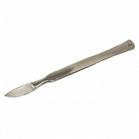 Скальпель остроконечный радиусный средний Со 153х47
