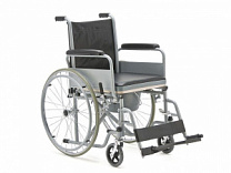 Кресло-коляска для инвалидов FS682 с санитарным оснащением