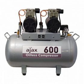 Ajax 600 - безмасляный компрессор для 3-х стоматологических установок