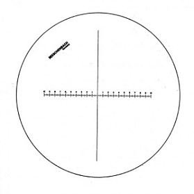 Стекло сменное со шкалой измерения для луп Eschenbach Precision scale magnifiers 115201