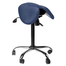 Кресло-седло EZDuo (бежевая экокожа)