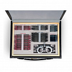 Набор пробных очковых линз с оправой на 103 линзы (металл)