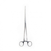 Зажим гинекологический длинный, прямой, 260 мм. Surgiwel