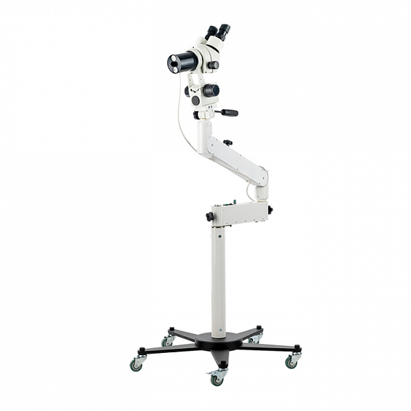 Кольпоскоп КС-02 «Эконом» вариант 202, консольный штатив, пятилучевое основание