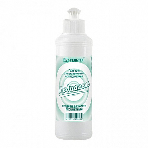 Гель для УЗИ "Медиагель" 0,25 кг средней вязкости, бесцветный