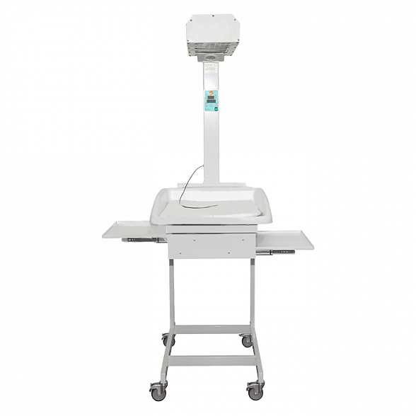 Стол для санитарной обработки новорожденных пеленальный с источником лучистого тепла Аист-1