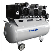 Компрессор DA7003 без кожуха, 456 л/мин, ресивер 70, безмасляный, базовый, Jiangsu Dynamic Medical Technology