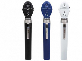 Офтальмоскоп карманный PICCOLIGHT E 56 (с ЛЭД лампой 2,5В), сумочка в комплекте, KaWe ( sky (темно-синий))