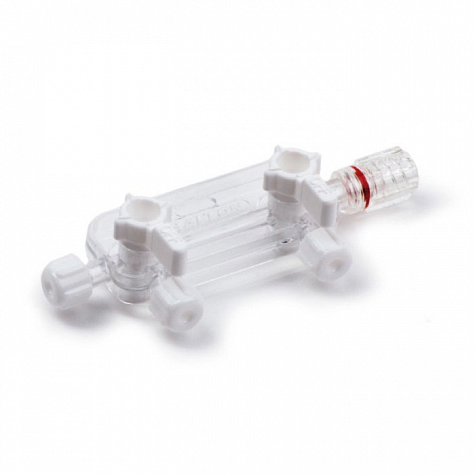 Блок из двух трехходовых кранов, Balton