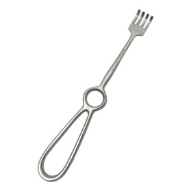 Крючок хирургический острый четырехзубый N 2