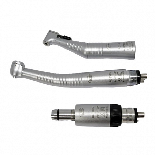 W&H RC 2 RM-P - комплект наконечников (угловой, турбина, микромотор)