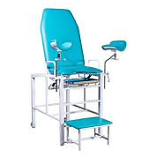 Кресло гинекологическое «Клер КГФВ 01гп» с фиксированной высотой, на газовых пружинах, с передвижной ступенькой