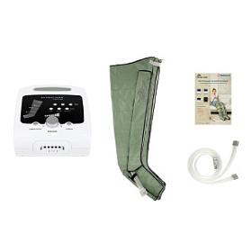 Аппарат для лимфодренажа WelbuTech HiZam-220 – Стандартный комплект, размер XL (треугольная стопа, хаки)