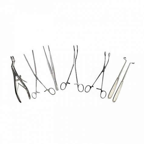 Набор операционный большой в 3 кипятильниках ПТО Медтехника