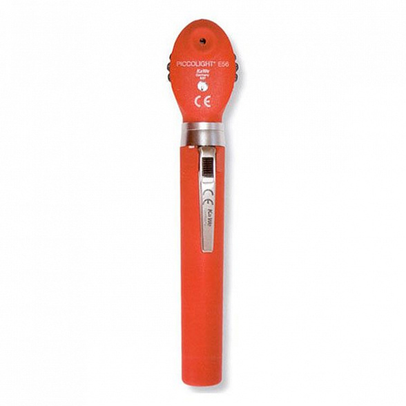 OLD-PICCOLIGHT® E56, 2.5 V, USA-версия, синий фильтр, KaWe (цвет красный)