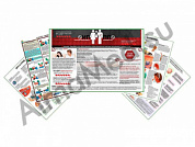 Комплект плакатов для прививочного кабинета глянцевый/ламинированный А1/А2 (глянцевый	A2)