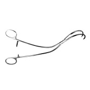 Зажим д/пережатия и сближения концов аорты, левый, детский