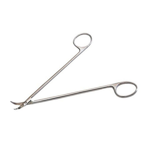 Ножницы сосудистые, вертикально-изогнутые по радиусу, 158 мм Sammar