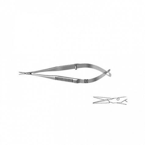Ножницы для капсулотомии по Ваннасу S-5102