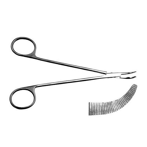 Диссектор сосудистый с прямыми ручками №1 детский