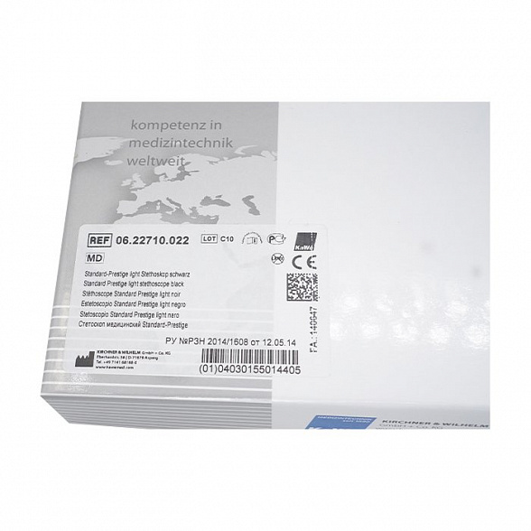 Стетофонендоскоп Стандарт-Престиж Лайт черный, KaWe