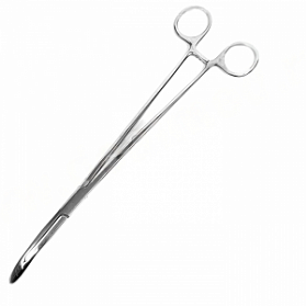 Корнцанг изогнутый 256 мм (Щ-20-2)