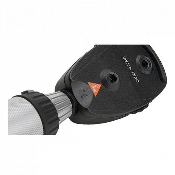 Отоскоп медицинский BETA 200 с рукояткой перезаряжаемой BETA 4 USB и Офтальмоскоп прямой медицинский BETA 200 в наборе Heine