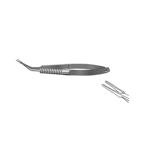 Пинцет для сгибания акриловых и силиконовых линз F-7813