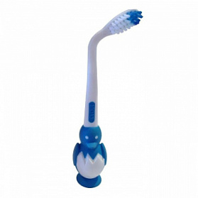 Зубная щетка The Kyoui Angle детская, цвет синий/белый