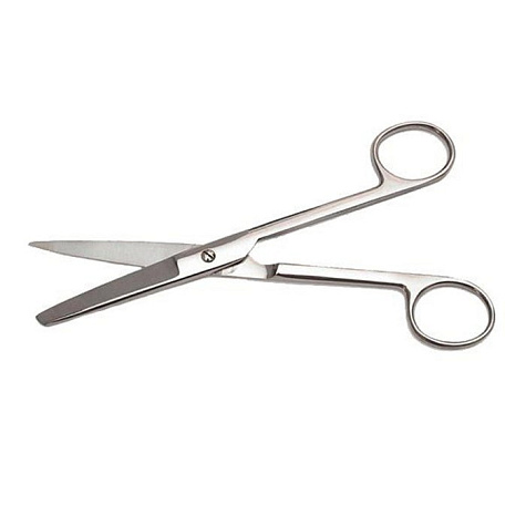 Ножницы с 1-м острым концом прямые 170 мм Sammar