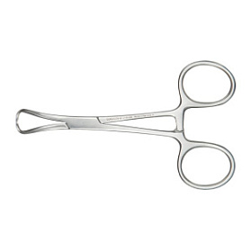 Зажим для операционного белья (цапка) по Бакхаузу-Кохеру, 11 см