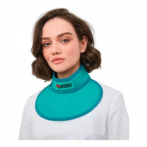 Воротник рентгенозащитный Pb=0,35 для врача/пациента (винил), Амико