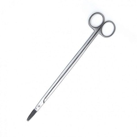 Ножницы сосудистые вертикально-изогнутые под углом, 250 мм (Н-28р), МИЗТ