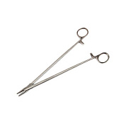 Иглодержатель сосудистый, армир. тв. сплавом, 250 мм