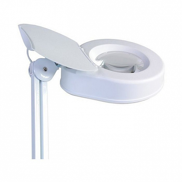 Люминесцентная лампа-лупа Veber на струбцине