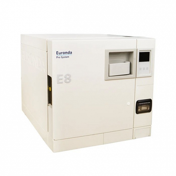 Автоматический автоклав Euronda E8 класса B с вакуумной помпой и принтером, 24 л., Euronda