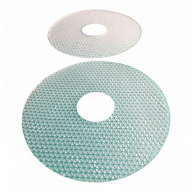 Пластина WinnerPlast с мягким силиконовым покрытием прозрачный, форма круг, 1 шт, WINNER MED