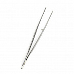 Пинцет анатомический глазной прямой, 100х0,6 мм ПТО Медтехника