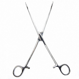 Корнцанг изогнутый для детей, 228 мм, Surgiwell