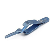 Зажим сосудистый тип Бульдог, прямой, 80 мм, рабочая часть 25 мм ПТО Медтехника