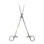 Зажим жесткий для влагалищных операций, прямой, 220 мм. Surgiwell